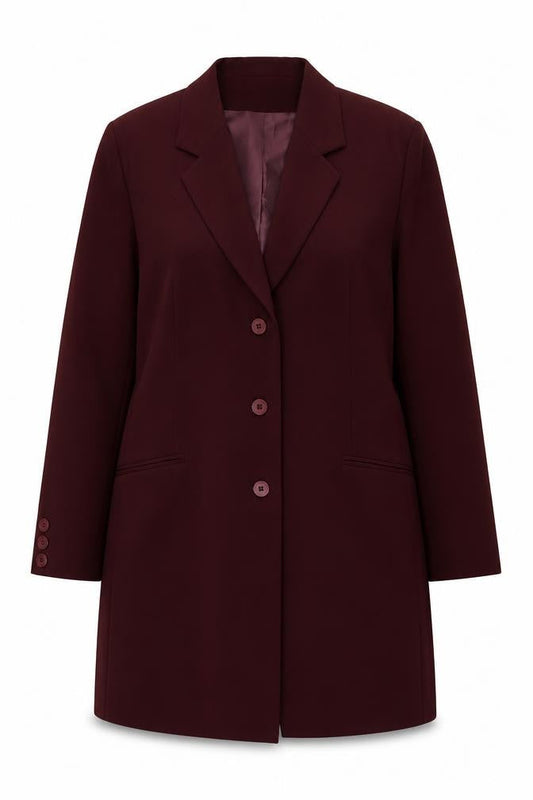 Womens UK Size 18 Classics Regular Purple Suit Jacket