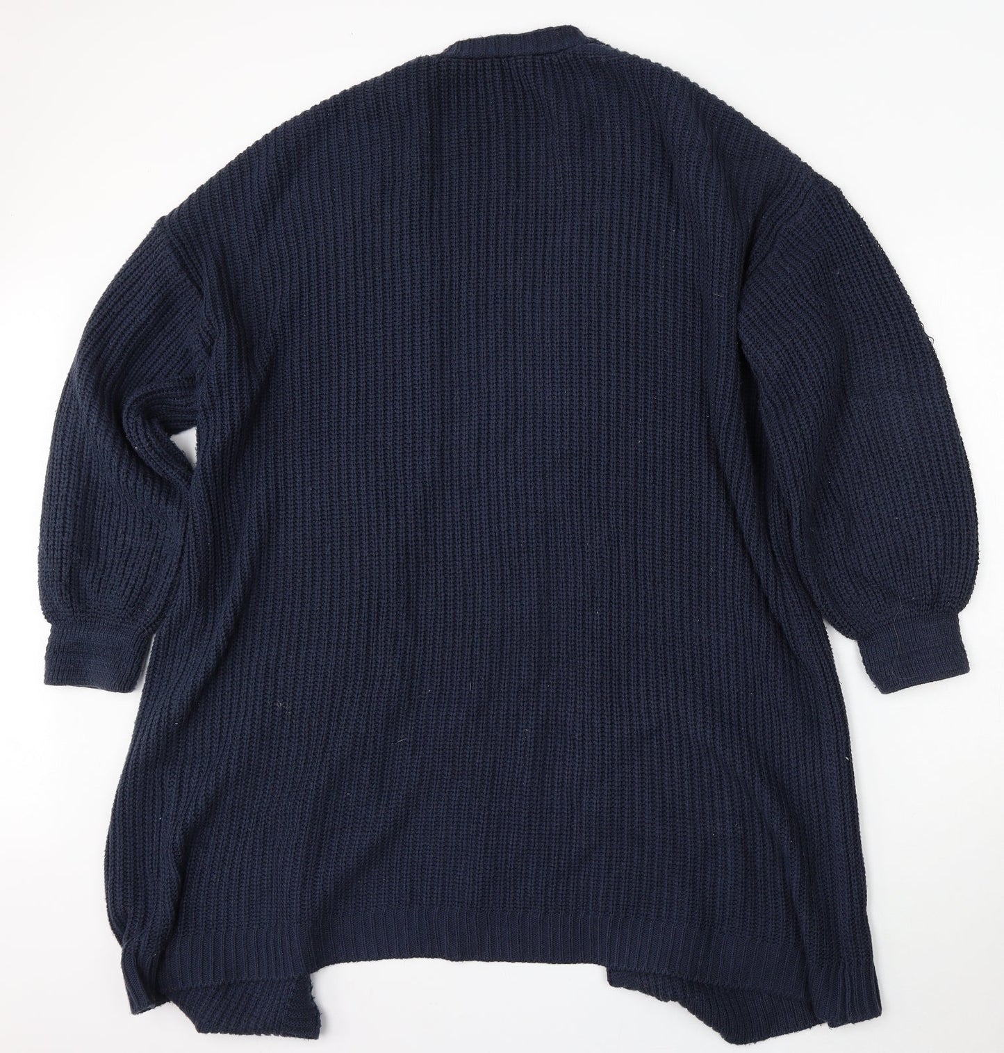 Womens UK Size 14 Very Blue Cardigan Jumper