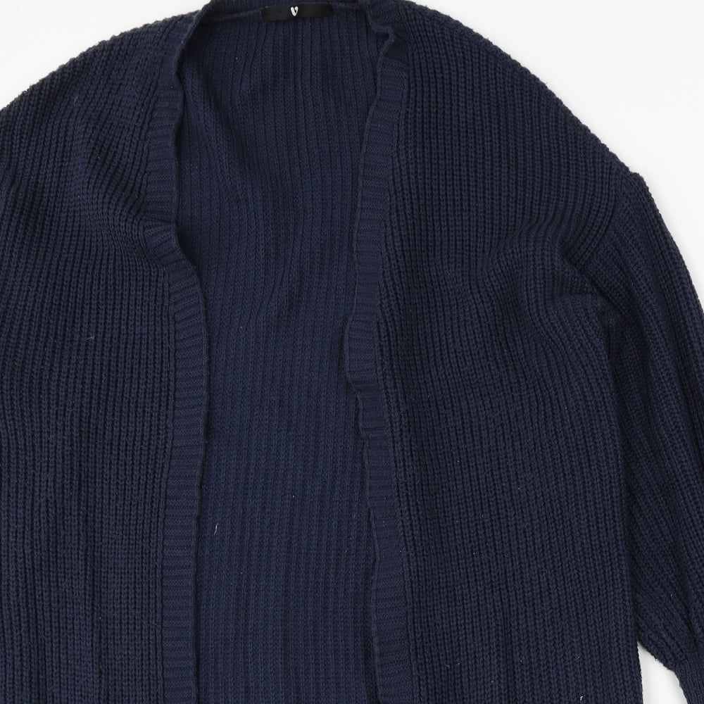 Womens UK Size 14 Very Blue Cardigan Jumper