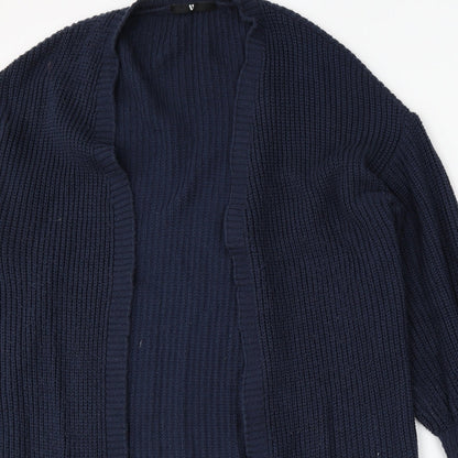 Womens UK Size 14 Very Blue Cardigan Jumper