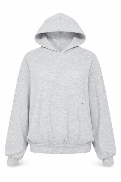 Womens UK Size 8 Boohoo Grey Pullover Hoodie