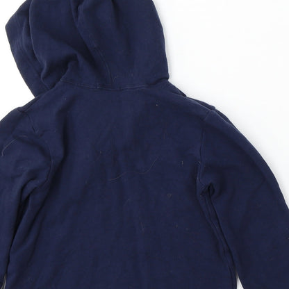 Gap Womens Blue  Cotton Pullover Hoodie Size 4
