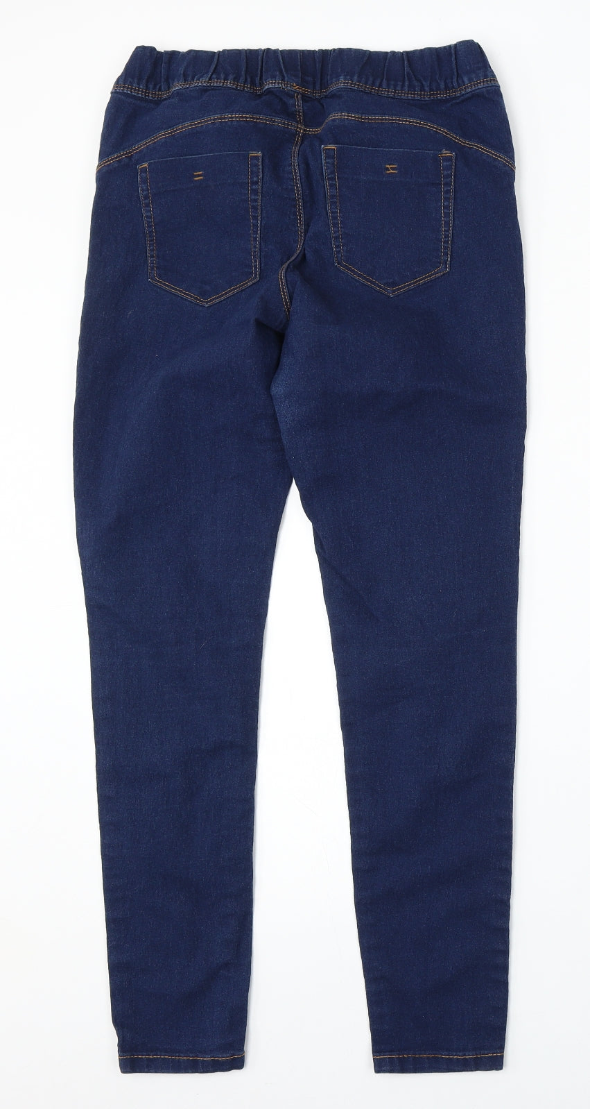 Denim Co Womens Blue  Cotton Skinny Jeans Size 14 L28 in Regular