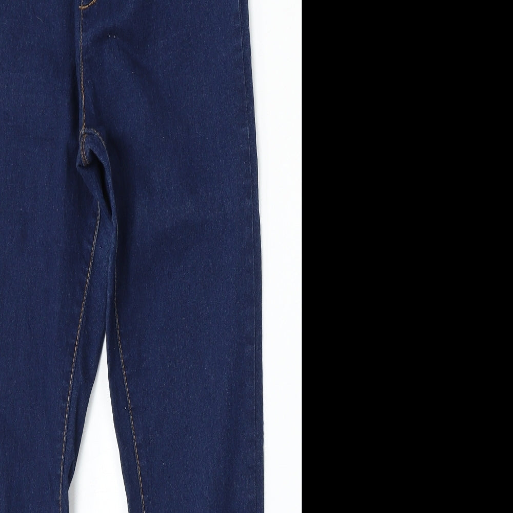 Denim Co Womens Blue  Cotton Skinny Jeans Size 14 L28 in Regular