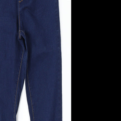 Denim Co Womens Blue  Cotton Skinny Jeans Size 14 L28 in Regular