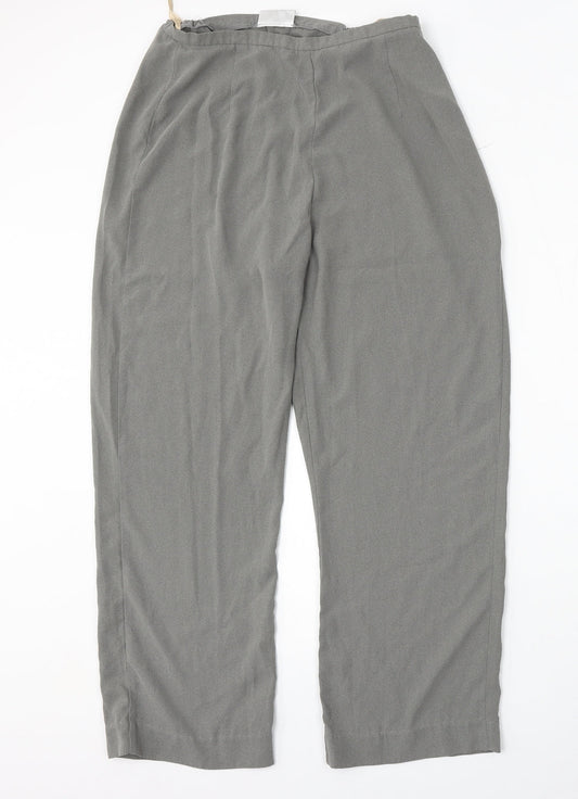 Womens UK Size 14 BHS Regular Fit  Grey Trousers