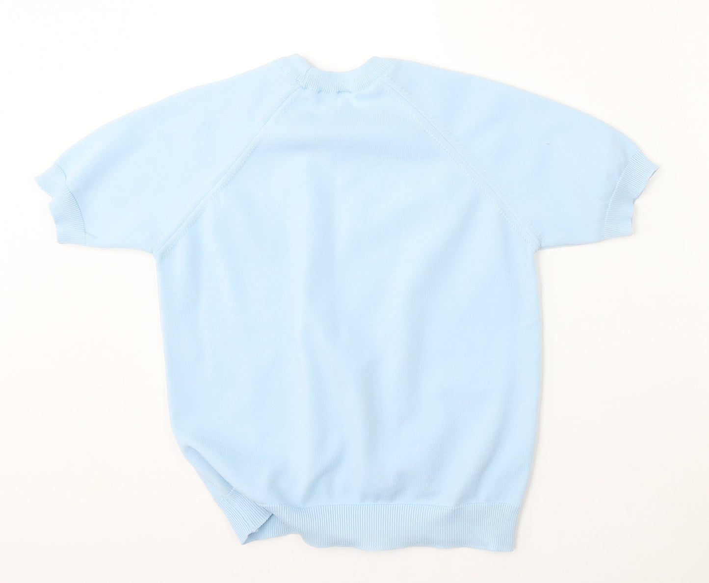Womens UK Size M Preworn Blue Pullover Jumper