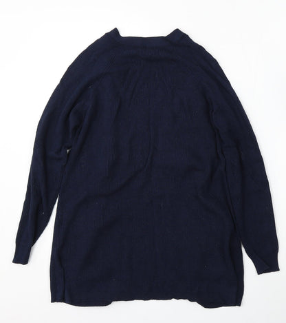 Womens UK Size S Marks and Spencer Blue Cardigan Jumper