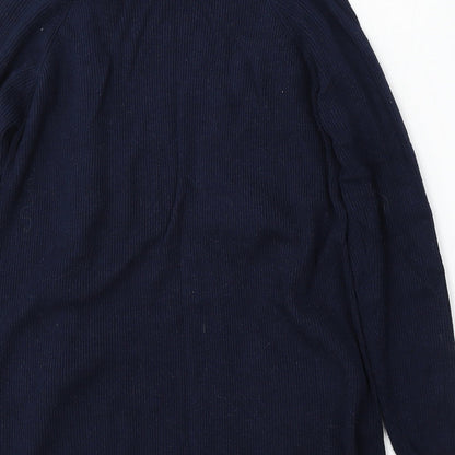 Womens UK Size S Marks and Spencer Blue Cardigan Jumper