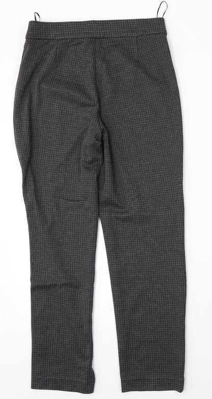 Womens UK Size 10 Marks and Spencer Regular Fit  Grey Trousers
