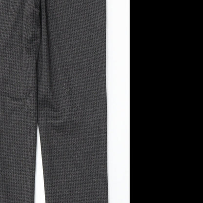 Womens UK Size 10 Marks and Spencer Regular Fit  Grey Trousers