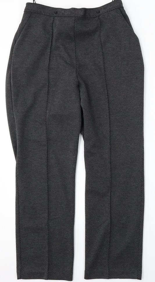 Womens UK Size 12 Papaya Regular Fit  Grey Trousers