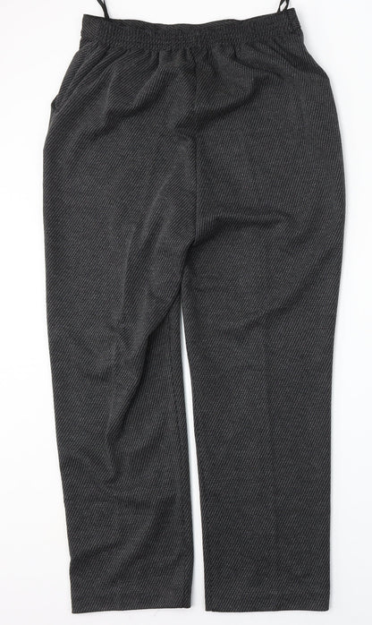 Womens UK Size 12 Papaya Regular Fit  Grey Trousers