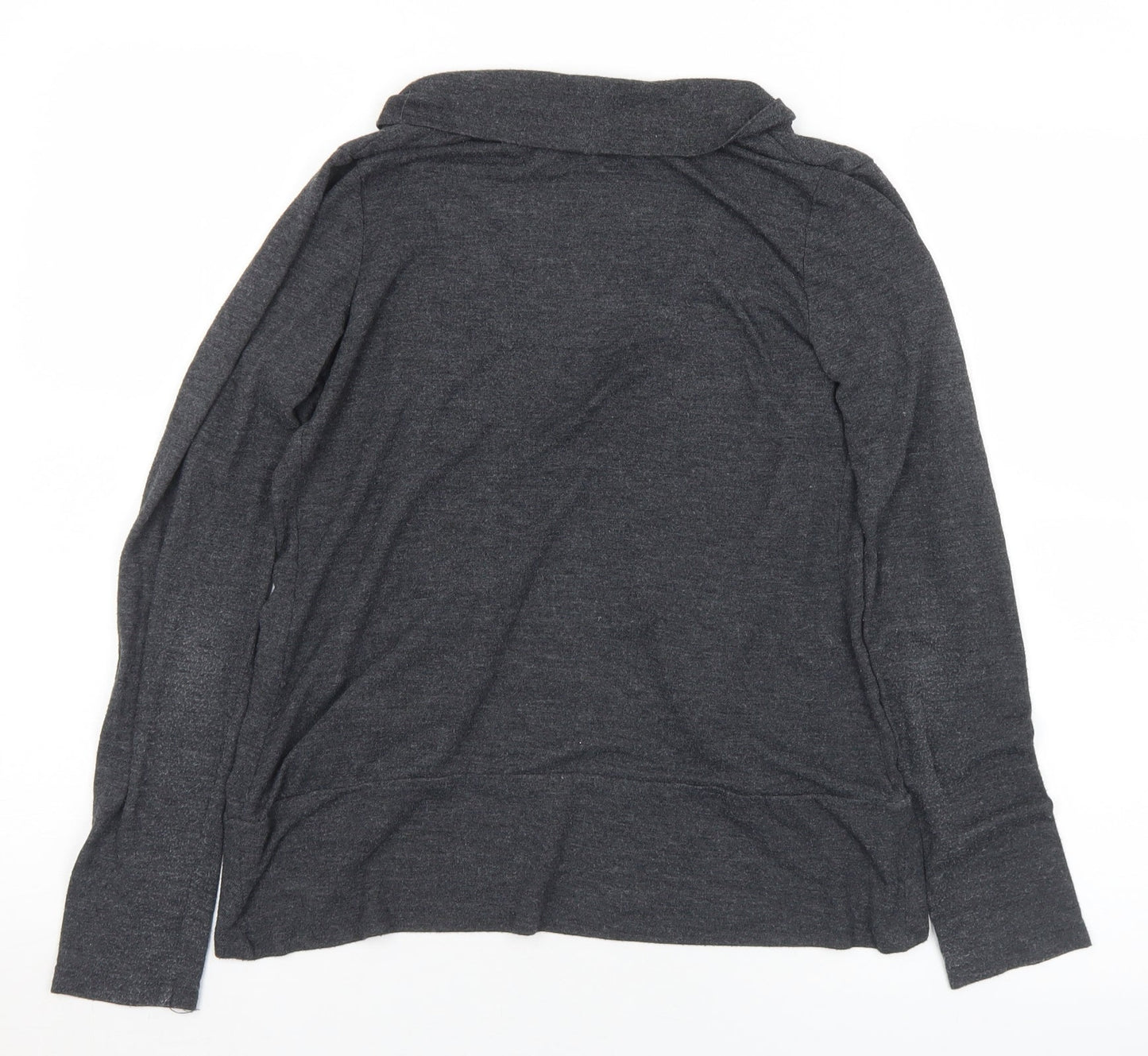 Womens UK Size 10 Dunnes Stores Grey Cardigan Jumper
