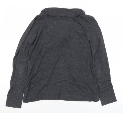 Womens UK Size 10 Dunnes Stores Grey Cardigan Jumper