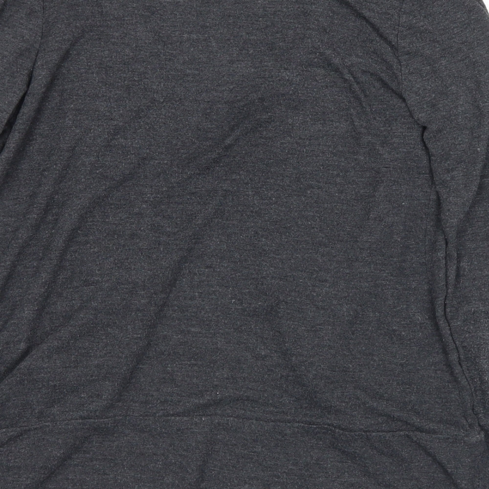 Womens UK Size 10 Dunnes Stores Grey Cardigan Jumper
