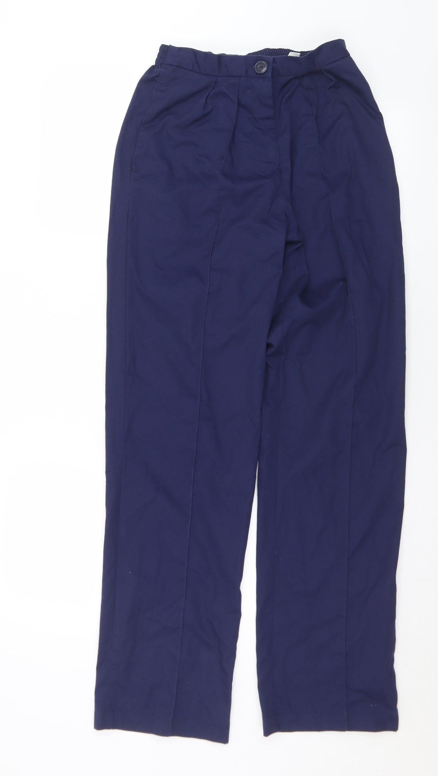 Mens UK Size 24 in Boyd Cooper Regular Fit  Blue Trousers