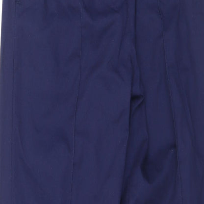 Mens UK Size 24 in Boyd Cooper Regular Fit  Blue Trousers