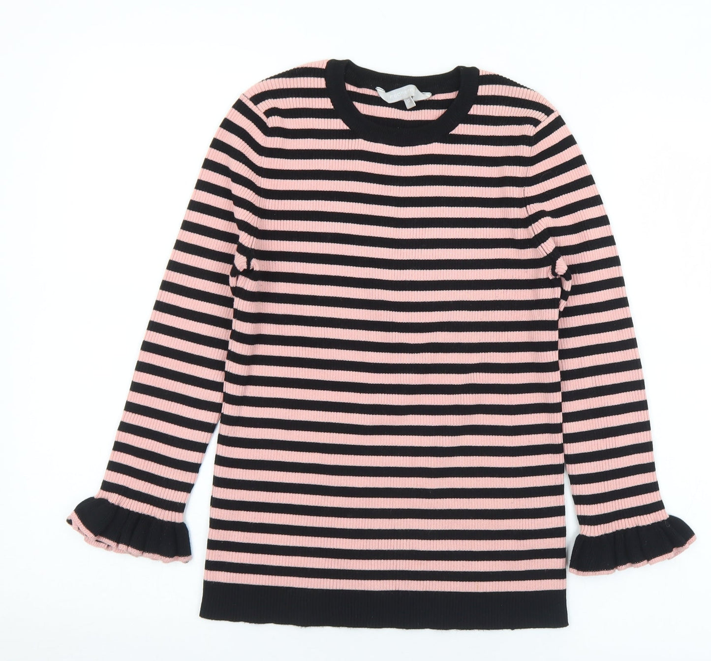 Womens UK Size 12 Debenhams Pink Pullover Jumper