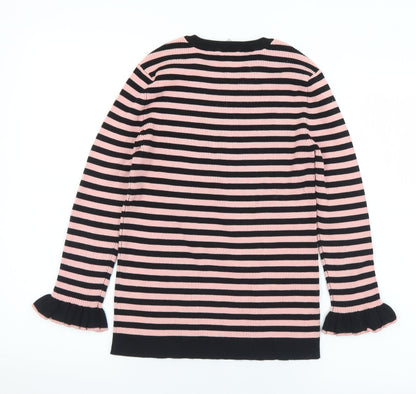 Womens UK Size 12 Debenhams Pink Pullover Jumper