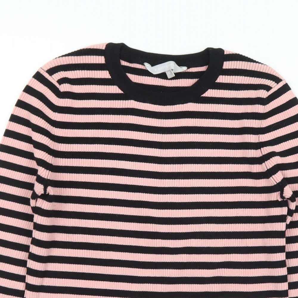 Womens UK Size 12 Debenhams Pink Pullover Jumper