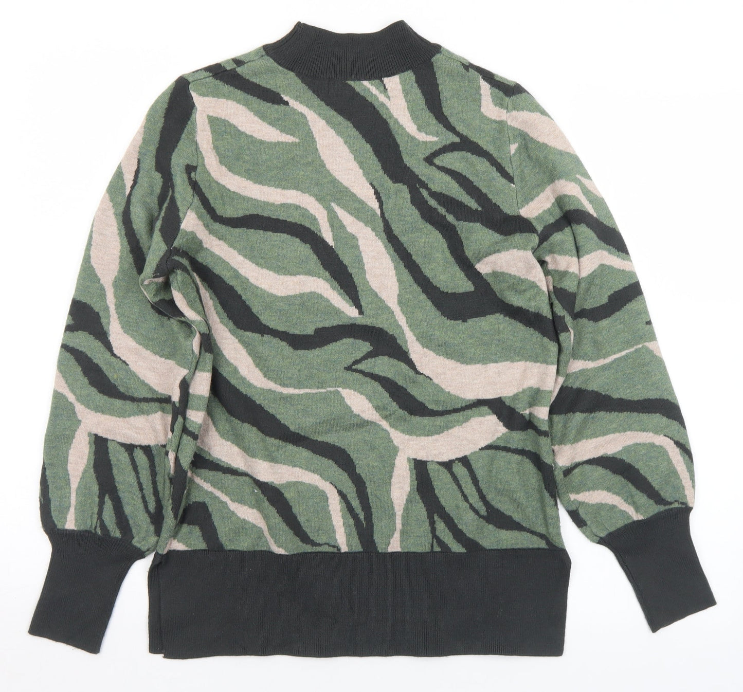 Womens UK Size S Marks and Spencer Green Pullover Jumper