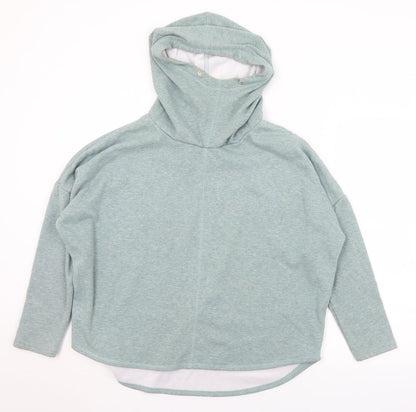 Womens UK Size M Dunnes Stores Green Pullover Hoodie