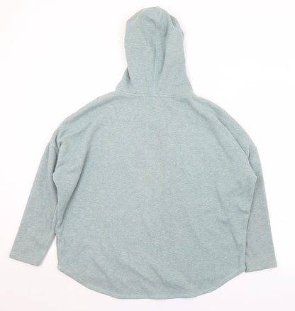 Womens UK Size M Dunnes Stores Green Pullover Hoodie