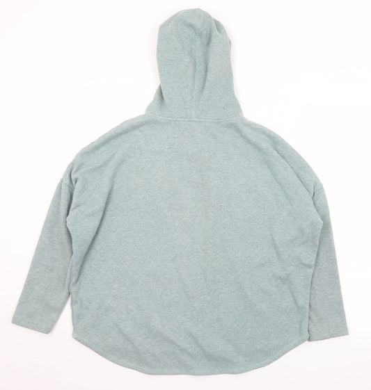 Womens UK Size M Dunnes Stores Green Pullover Hoodie