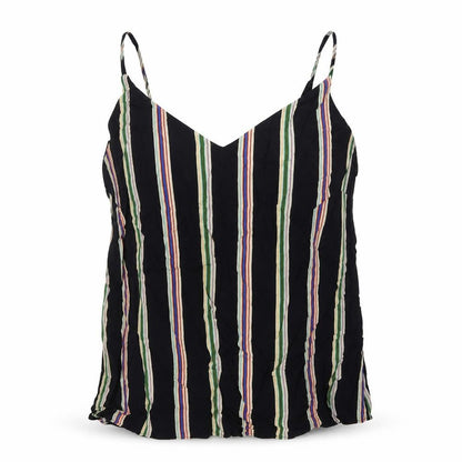 Womens UK Size 14 F&F Black Camisole T-Shirt