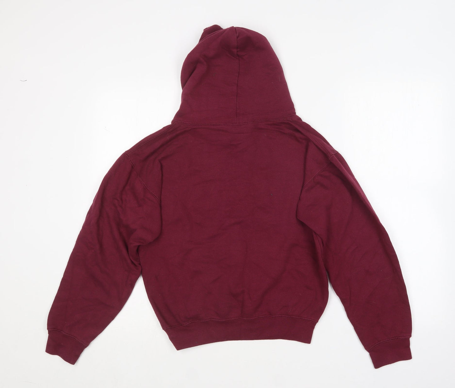 Club Classic Boys Purple  Cotton Pullover Hoodie Size 9-10 Years