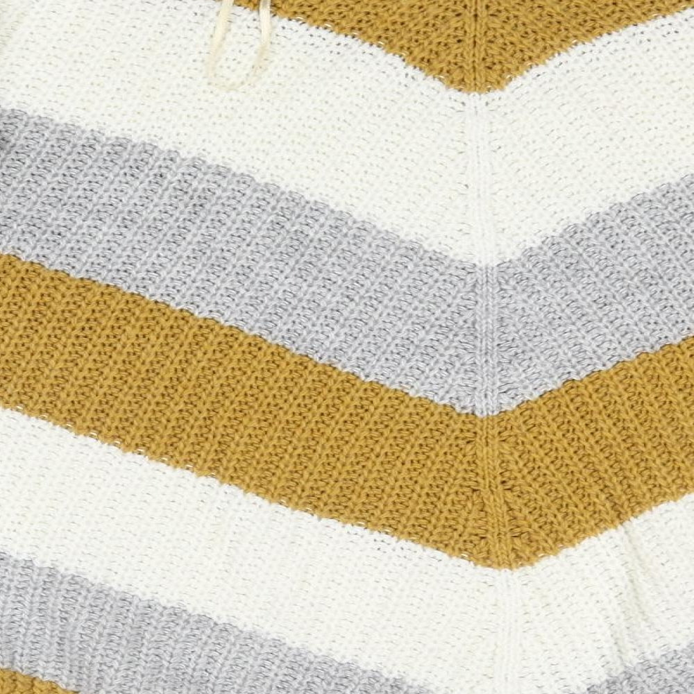 Womens UK Size S Quiz Yellow Pullover Jumper