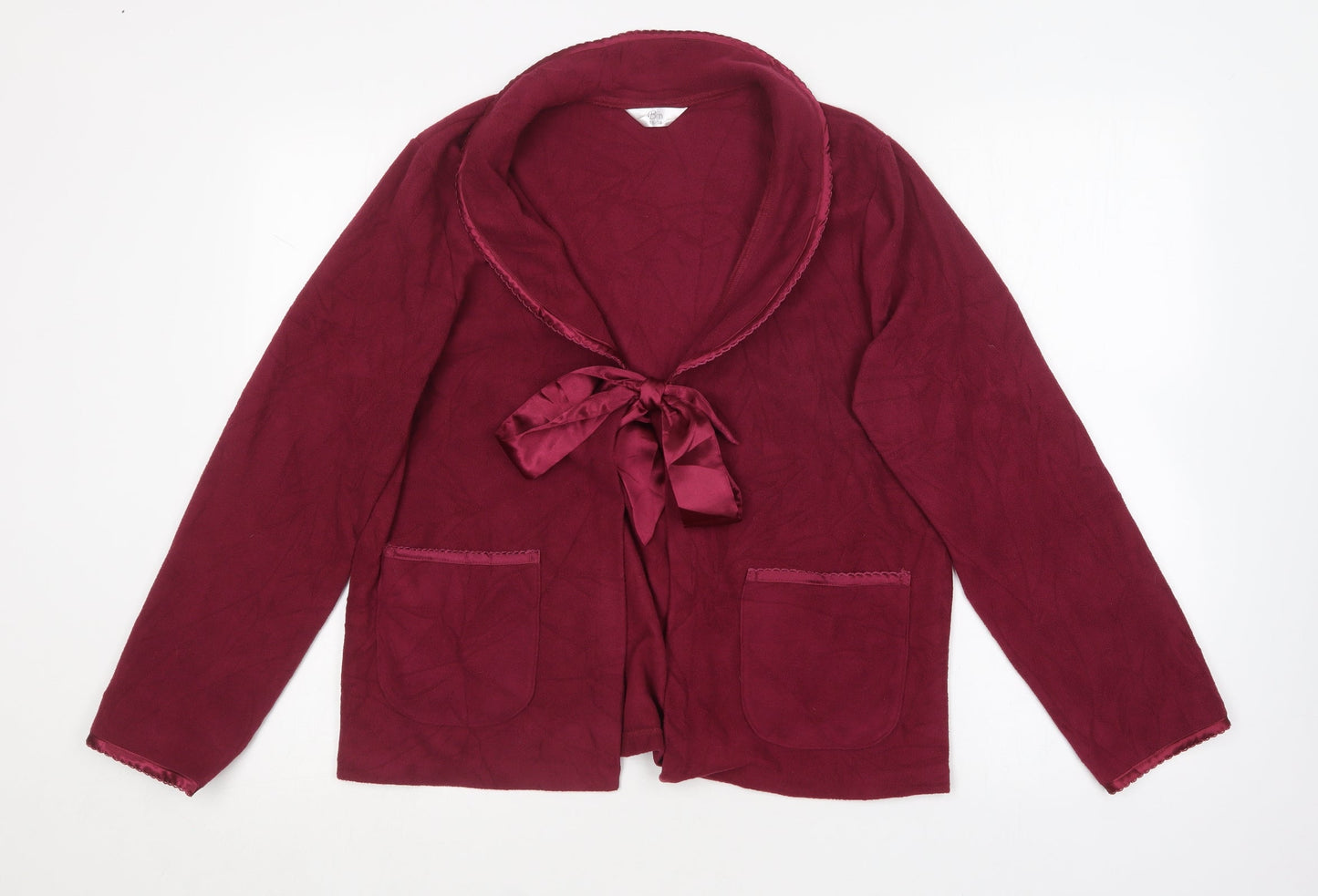 Womens UK Size 16 BM Purple Cardigan Jumper