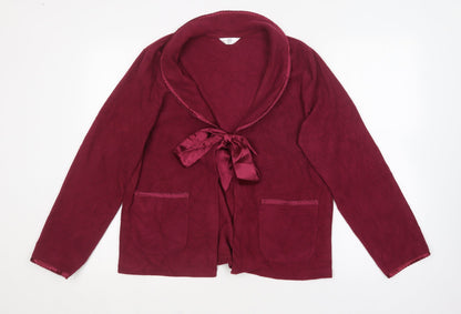 Womens UK Size 16 BM Purple Cardigan Jumper