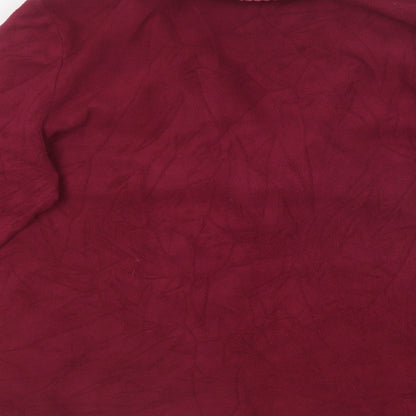 Womens UK Size 16 BM Purple Cardigan Jumper