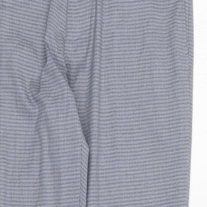 Womens UK Size 34 in Marks and Spencer Slim Fit Dress Pants Grey Trousers
