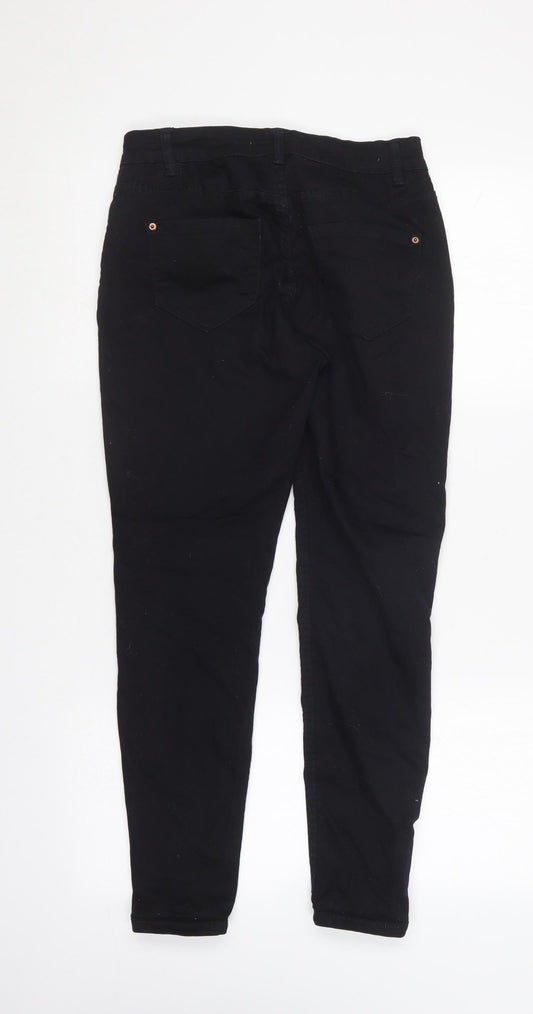 New Look Womens Blue  Cotton Skinny Jeans Size 8 L26 in Regular