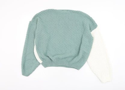 Womens UK Size 8 In the Style Grey Pullover Jumper