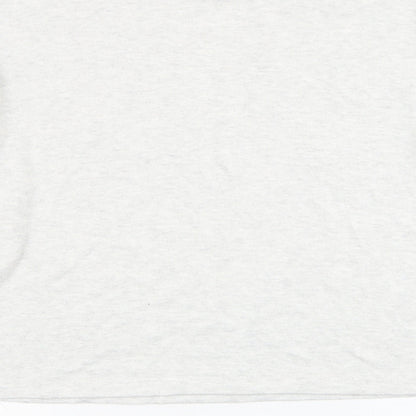 Primark Womens Grey Mock Neck  Viscose Pullover Jumper Size 12