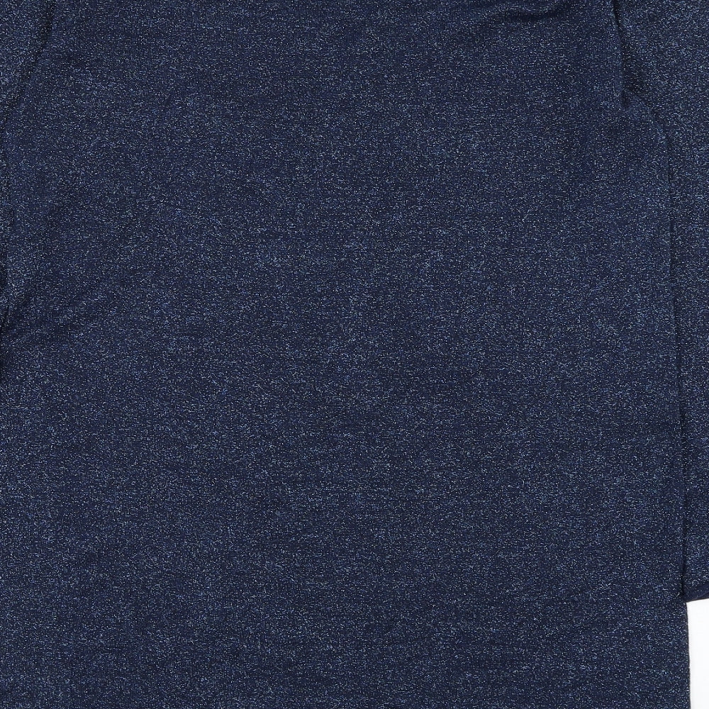 Womens UK Size L Brave Soul Blue Pullover Jumper