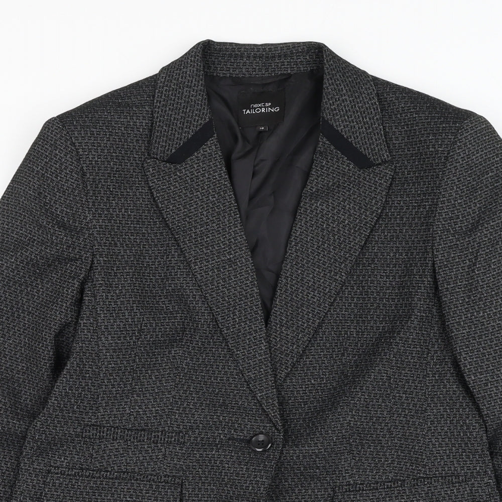 Womens UK Size 10 NEXT Black Jacket