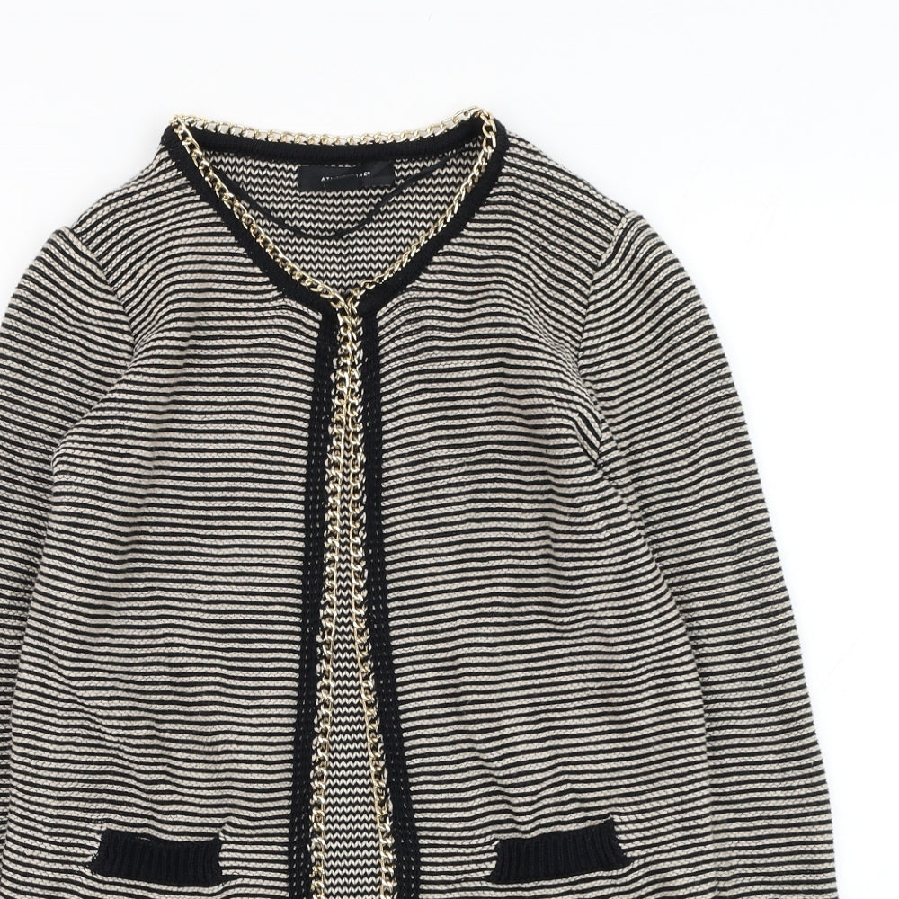Womens UK Size S Atmosphere Black Cardigan Jumper