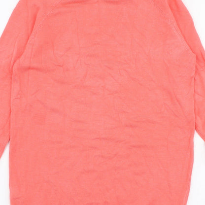 Womens UK Size S Dunnes Stores Pink Pullover Jumper