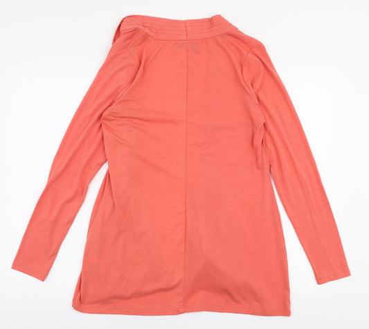 Womens UK Size S Bonprix Collection Pink Cardigan Jumper