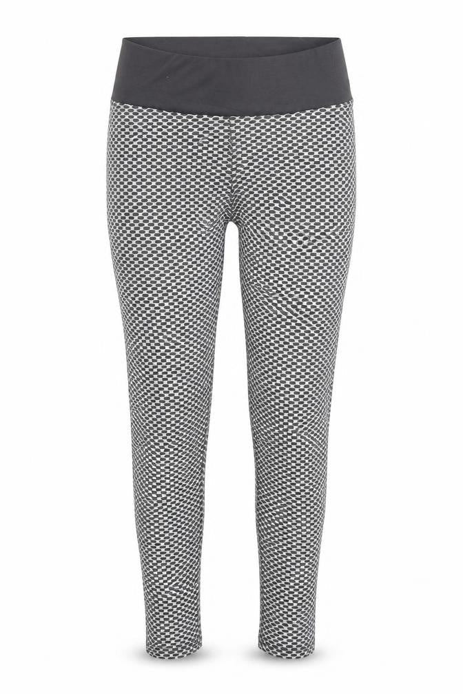Womens UK Size M Preworn  Capri Grey Leggings