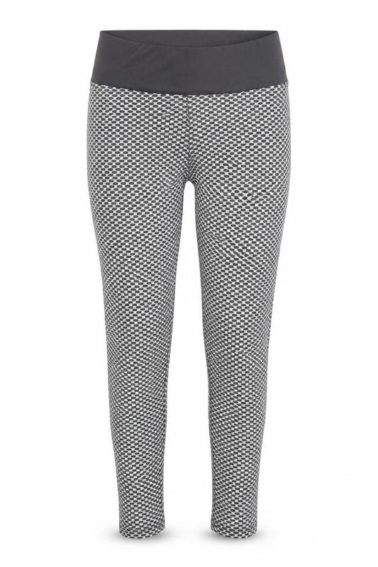 Womens UK Size M Preworn  Capri Grey Leggings