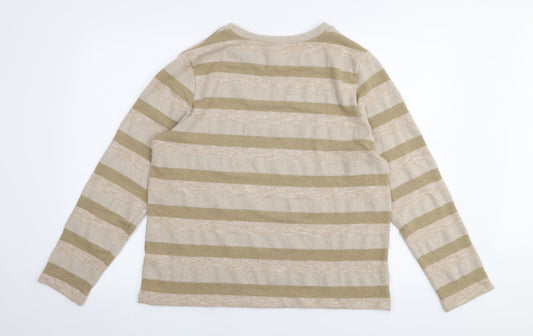 Womens UK Size 18 Marks and Spencer Gold Pullover Jumper