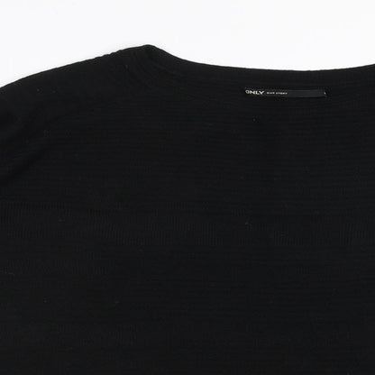 Womens UK Size M Only Black Pullover Jumper