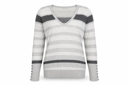 Womens UK Size 14 Papaya Grey Pullover Jumper
