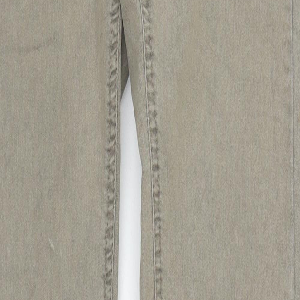 Pull&Bear Womens Grey  Cotton Jegging Jeans Size 8 L31 in Regular